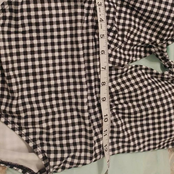 Checkered one piece swimsuit - Picture 3 of 3